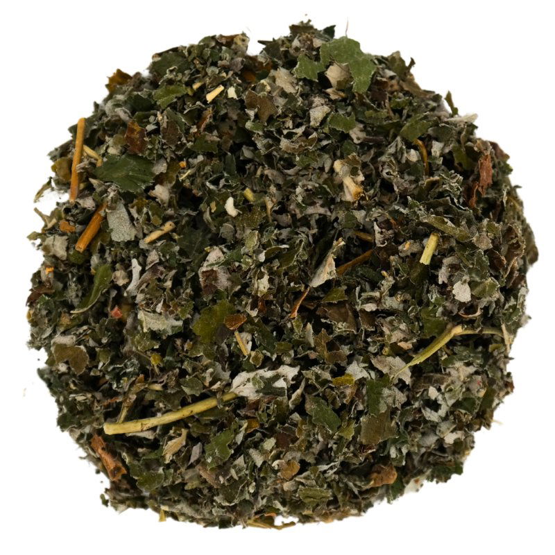 Himbeerblaetter Kreis